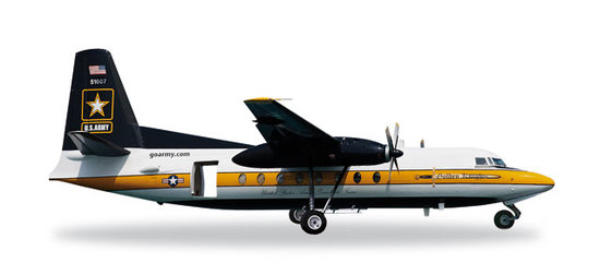 Flugzeug " The Golden Knights " C-31 A Fokker TroopshipUS Armee-Fallschirm-Team